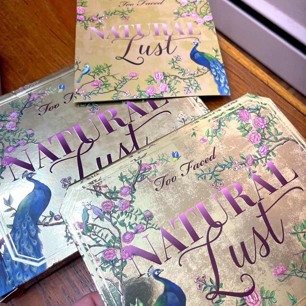 Too Faced Natural Lust eyeshadow palette new in box